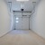 a garage with white walls
